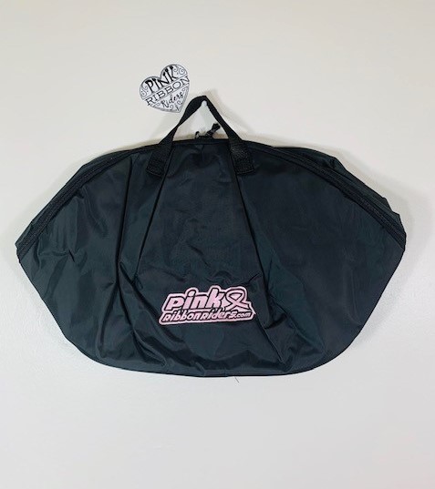 Helmet Bags - Pink Ribbon Riders